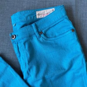 Two by Vince Camuto Jeans (turquoise): size 29